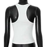 Tank Top with Heart Piercing Print image 3