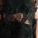 Butterfly Lace Crochet Top image 4