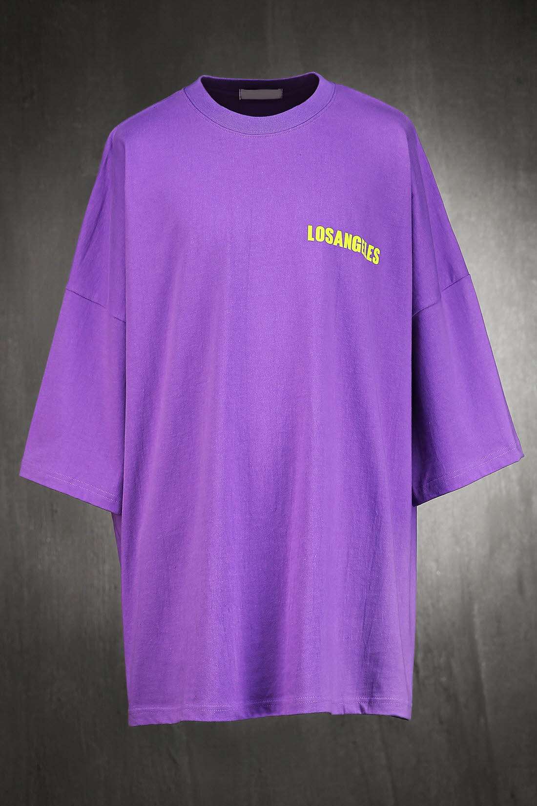 Oversized T-Shirt with Neon Print image 8