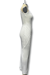 Sculpted Elegance One-Shoulder Gown image 8