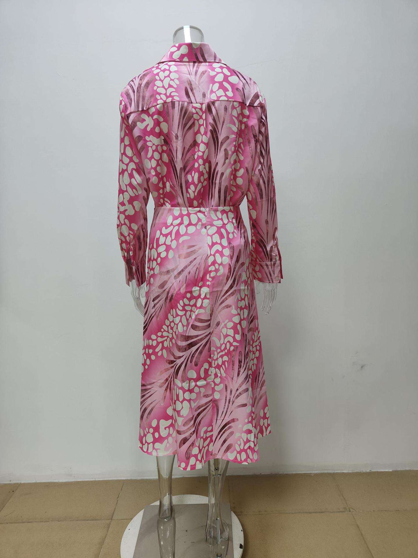 Animal Print Shirt and Skirt Set image 2