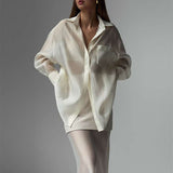 Patchwork See Through Skirt Sets image 2