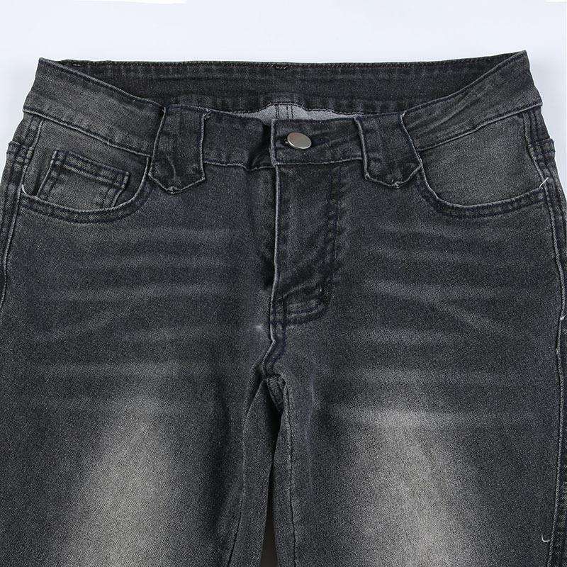 Low Waist Washed Slim-Fit Boot-Cut Jeans image 6