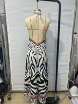 Animal Print Maxi Dress image 3