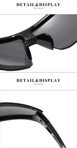Sport Sunglasses with Wraparound Design image 4