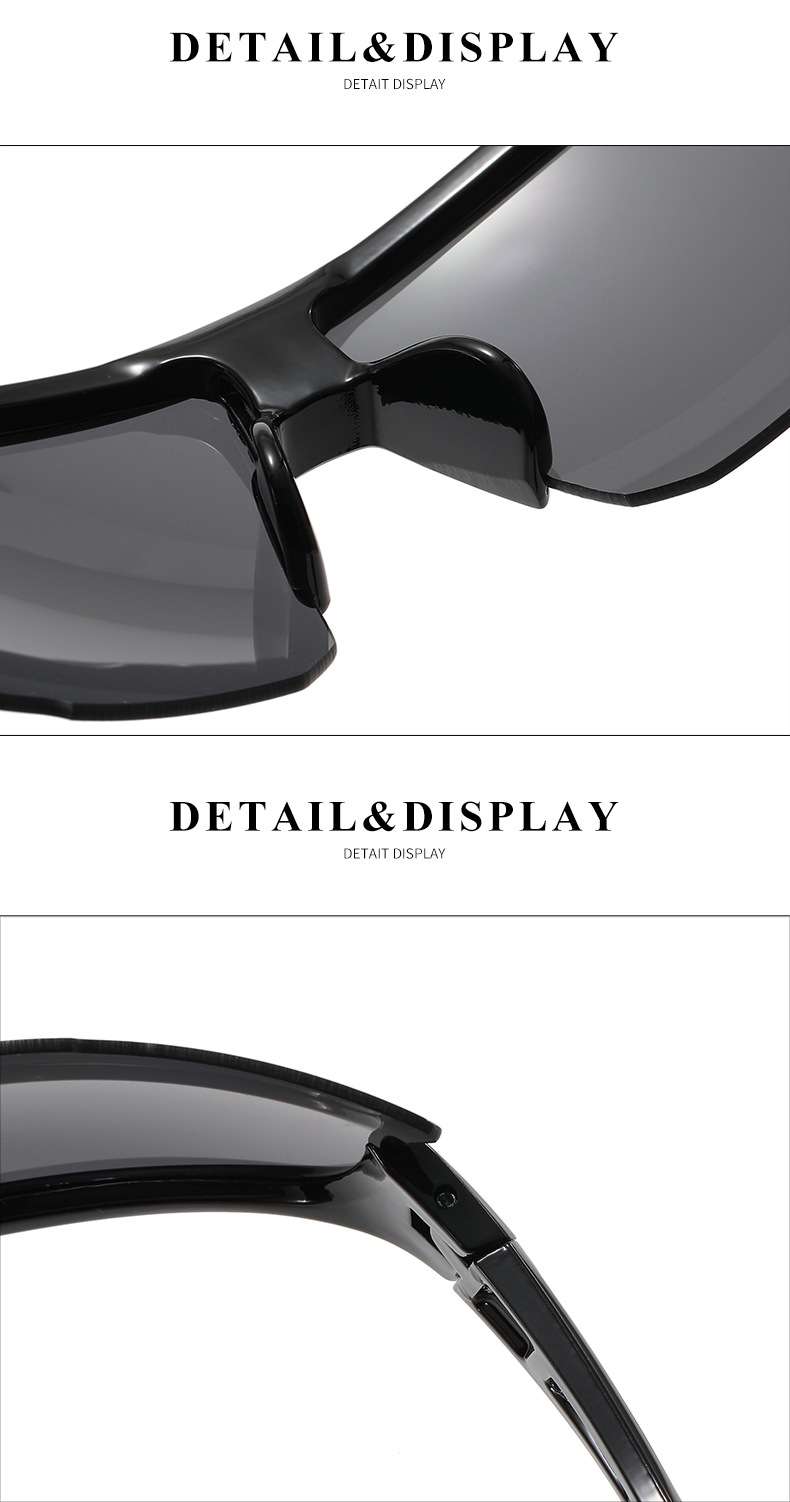 Sport Sunglasses with Wraparound Design image 4