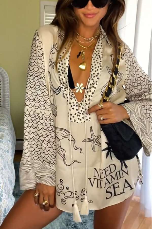 Beach Themed Two Piece Set image 6