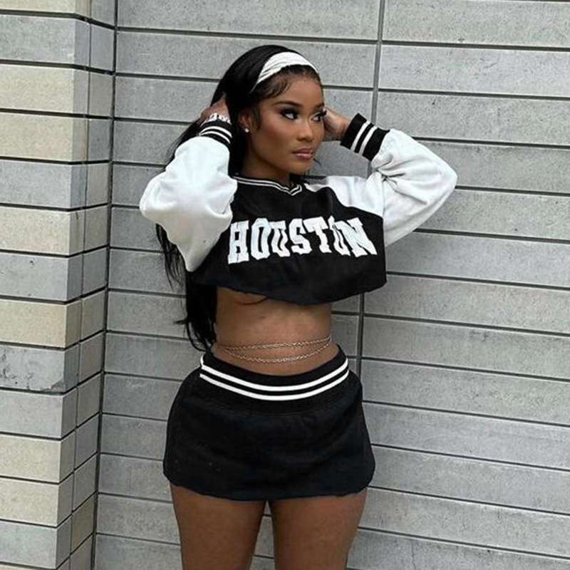 H-Town Crop Cheer Two Piece Set image 0