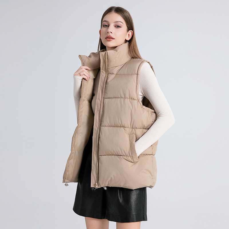 Casual On the Go Puffer Vest - XXL, Beige image