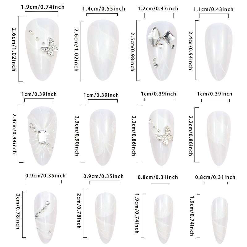 Elegant 3D Butterfly Nail Art image 2