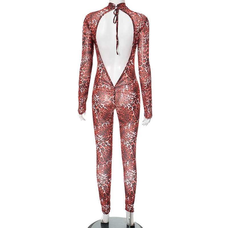 Leopard Print Jumpsuit image 4