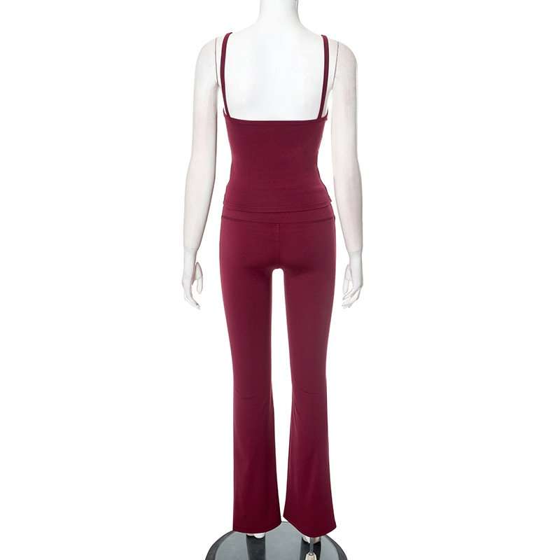 Strappy Gym Vest &Yoga Pants image 3