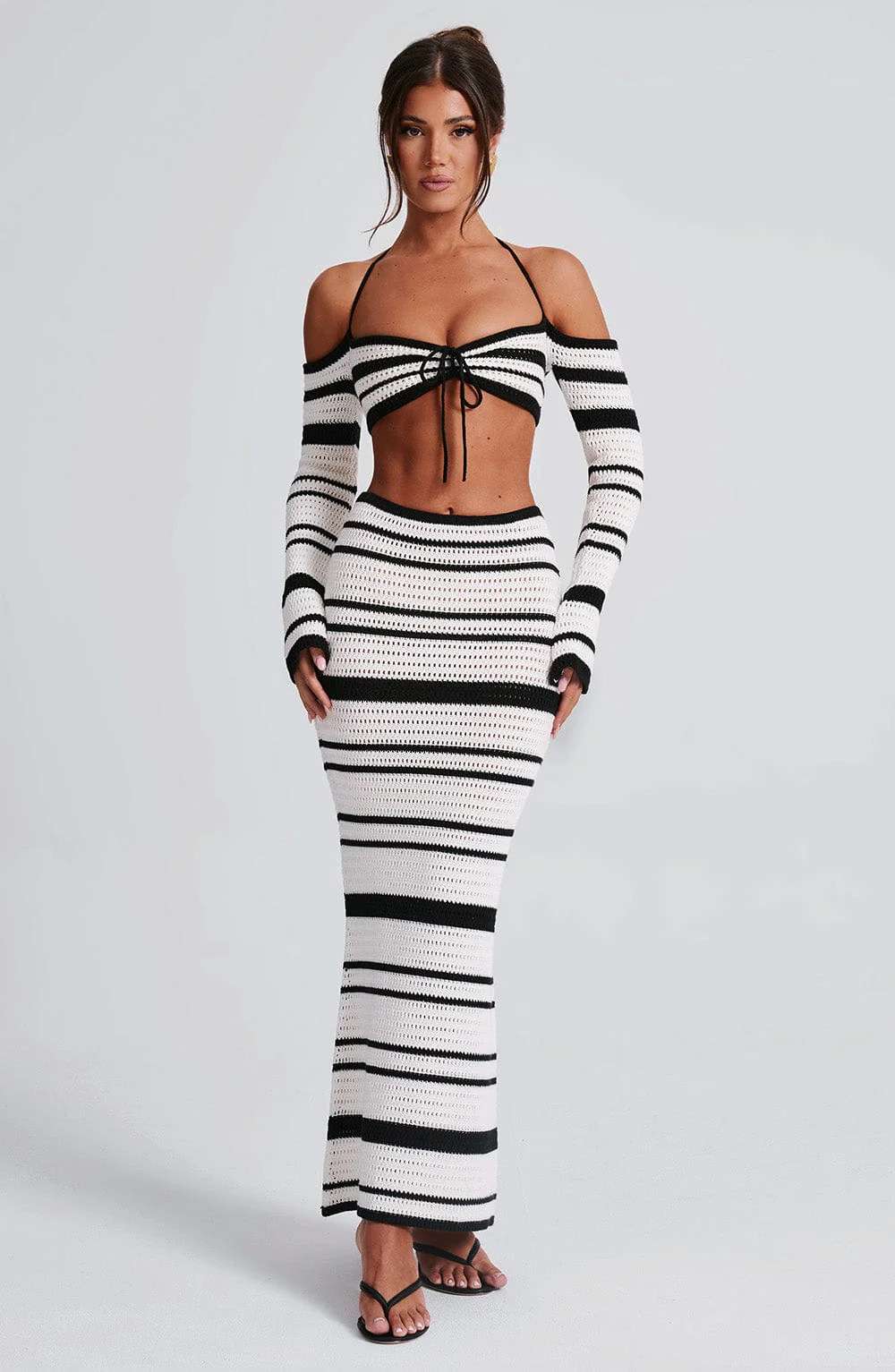 Coastal Chic Crochet Top and Skirt Set image 3