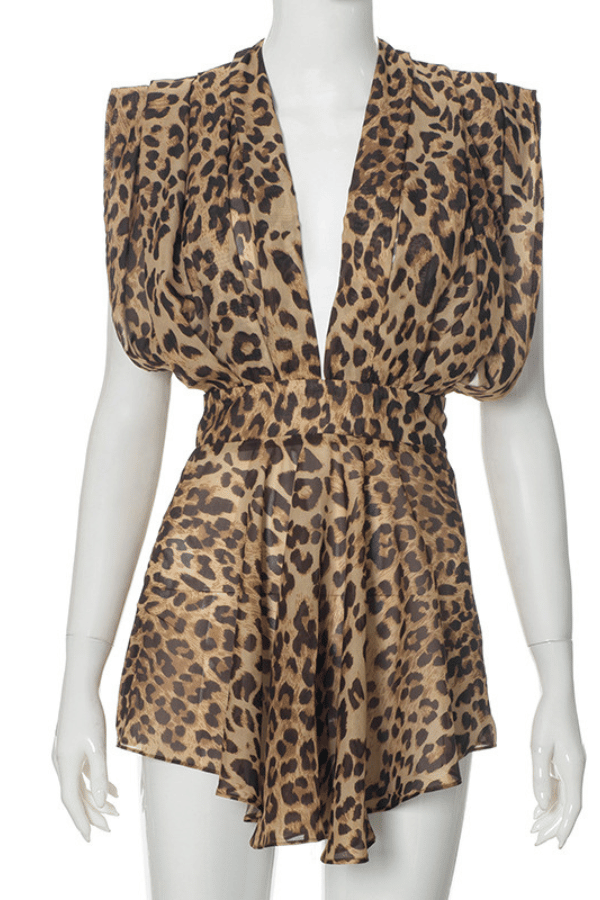 Fierce Feline Chic Romper image 7