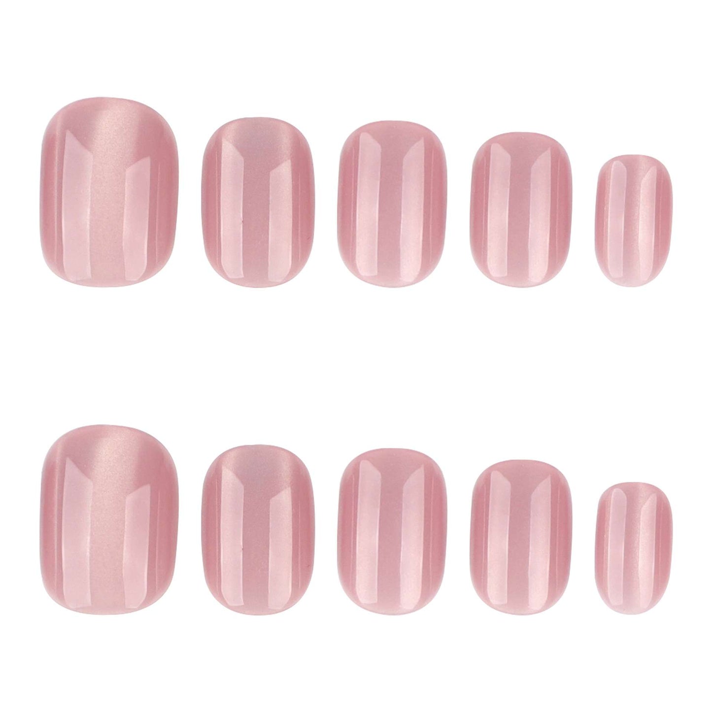 Natural Pink Nail Art image 5