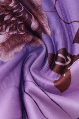 Violet Blossom Ruffle Mini Dress image 7
