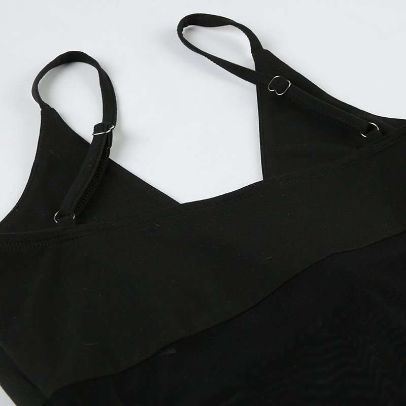 Sheer Mesh Panel Bodysuit image 4