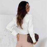 Ruched Front Button-Down Blouse image 2