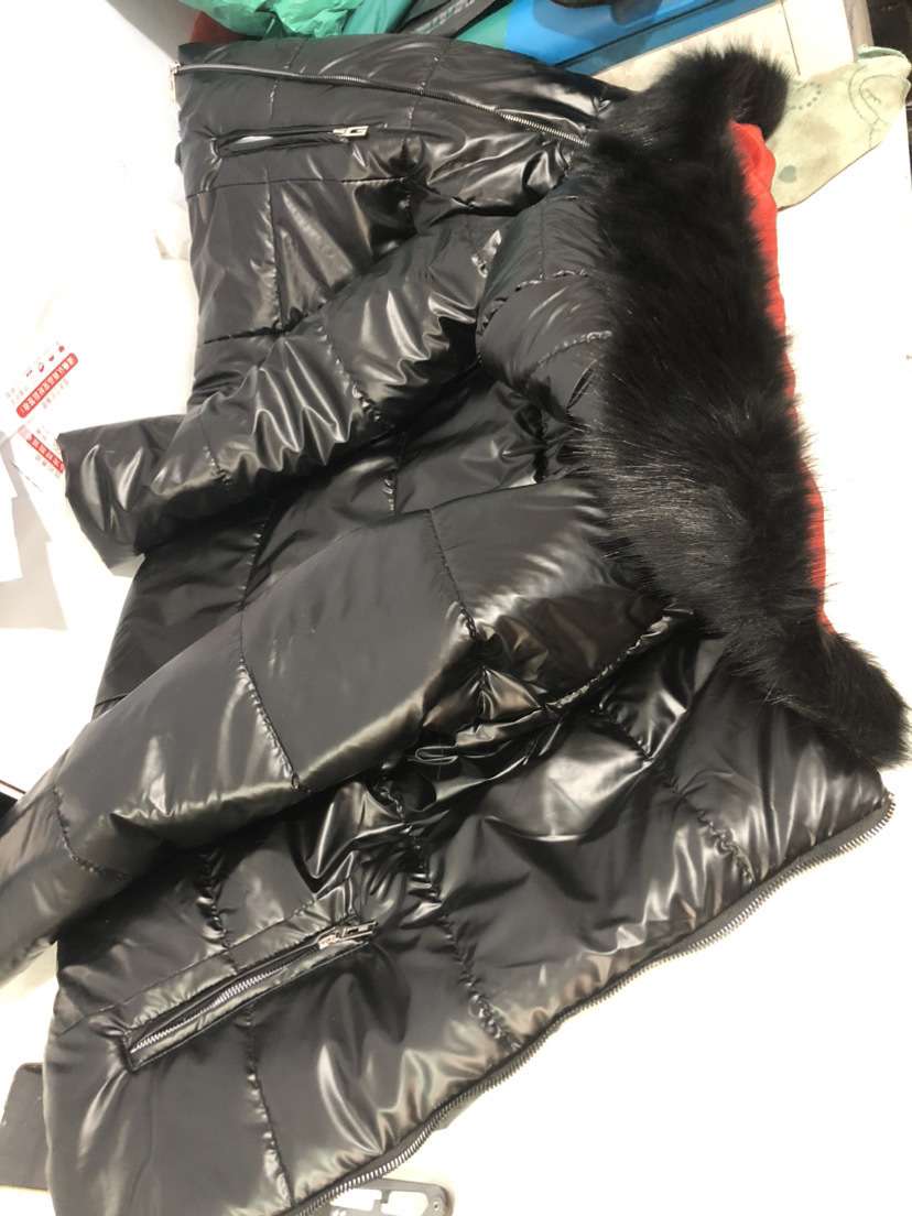 Winter Hooded Down Jacket Warm Overcoat image 10