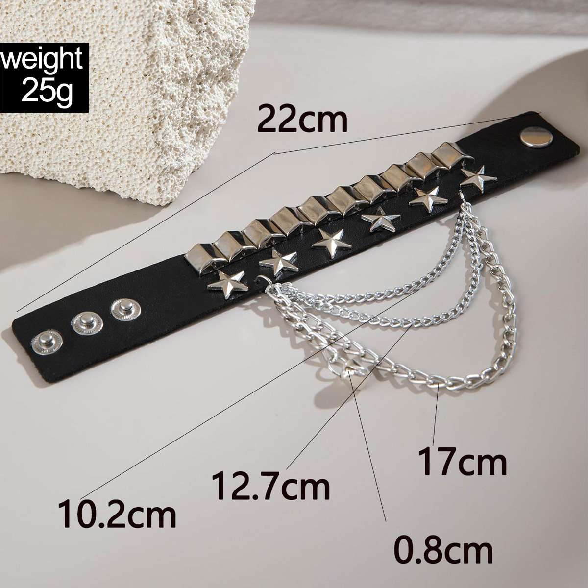 Punk Studded Bracelet image 3