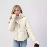 Cloud Quilted Puffer Jacket - M, Off-White image