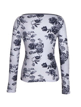 Off-Shoulder Floral Print Top image 3