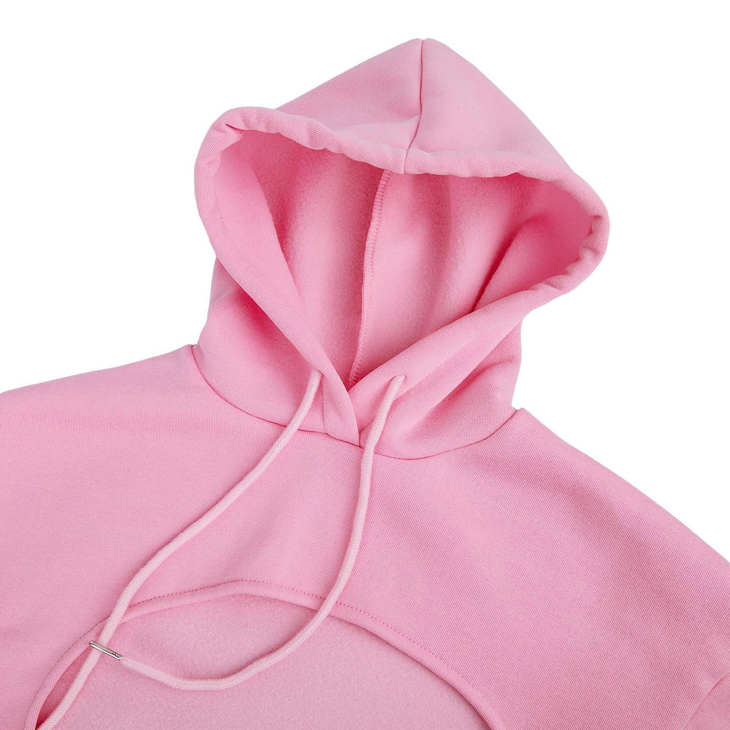 Crop Top Hoodie Tank Sweatpants 3 piece set image 8