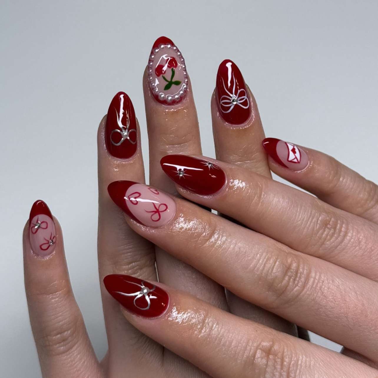 Festive Christmas Nail Art Set image 0
