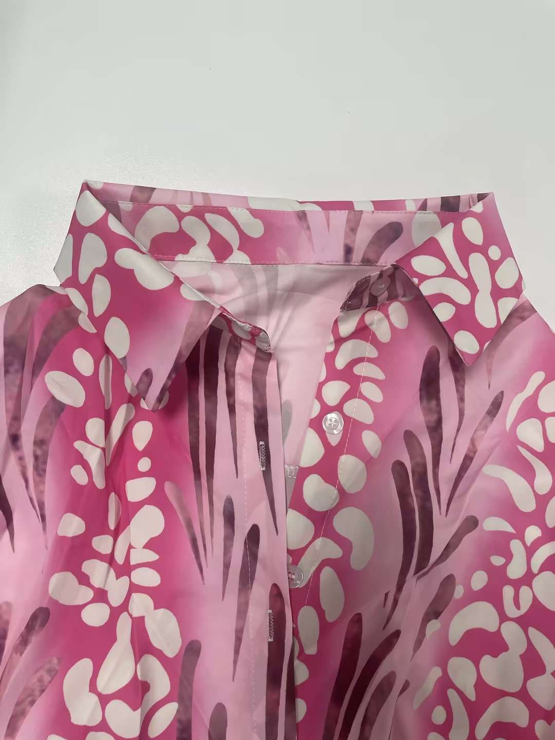 Animal Print Shirt and Skirt Set image 6