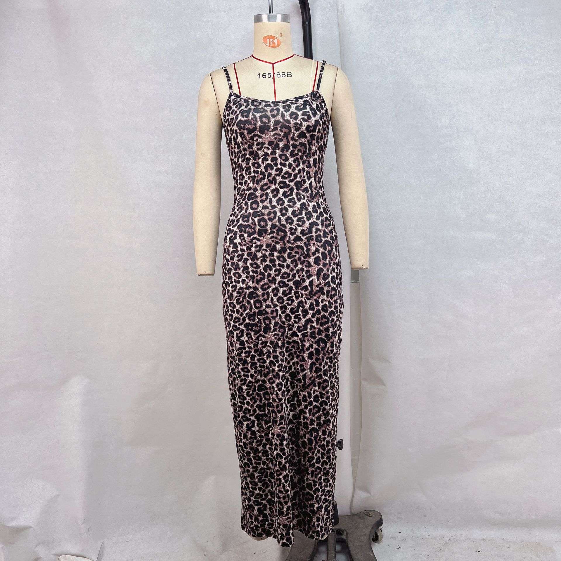 Leopard Print Maxi Dress image 5