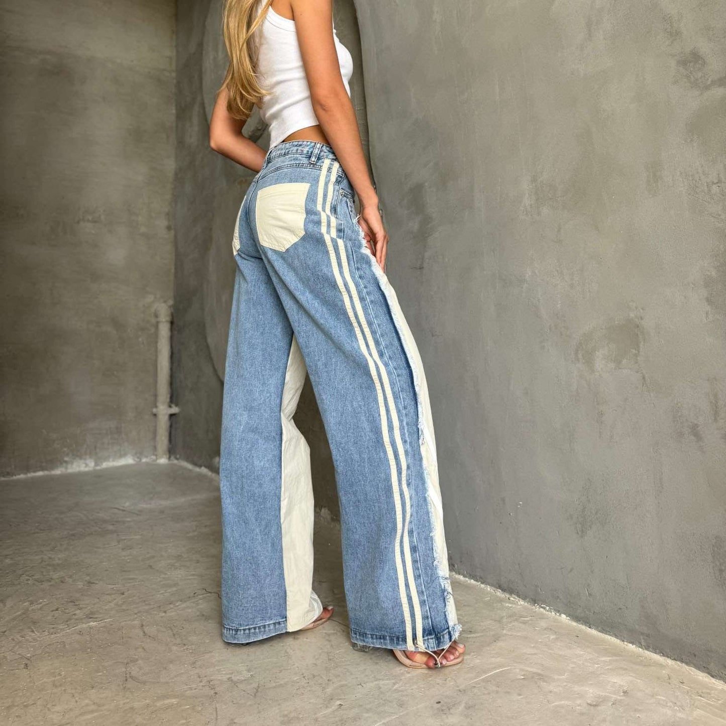 Urban Switch Cargo Denim Pants image 4