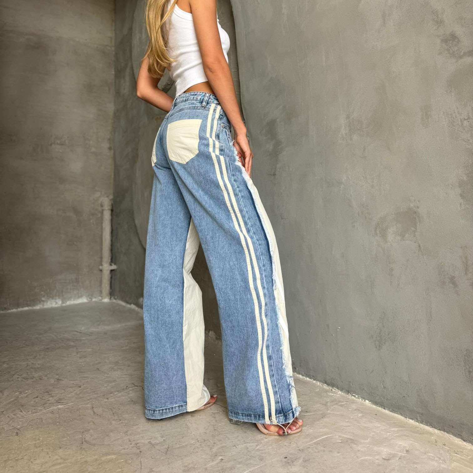 Urban Switch Cargo Denim Pants image 4