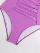 Ruched One-Piece Swimsuit image 7