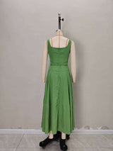 Sleeveless Maxi Dress with Waist Tie image 2
