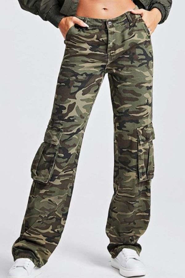 Camo Flap Pocket Cargo Pant image 1