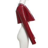 Short Round Neck Jacket image 7