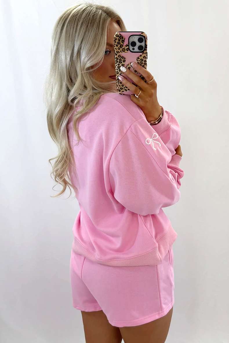 Cozy Lounge Set with Bow Details image 4