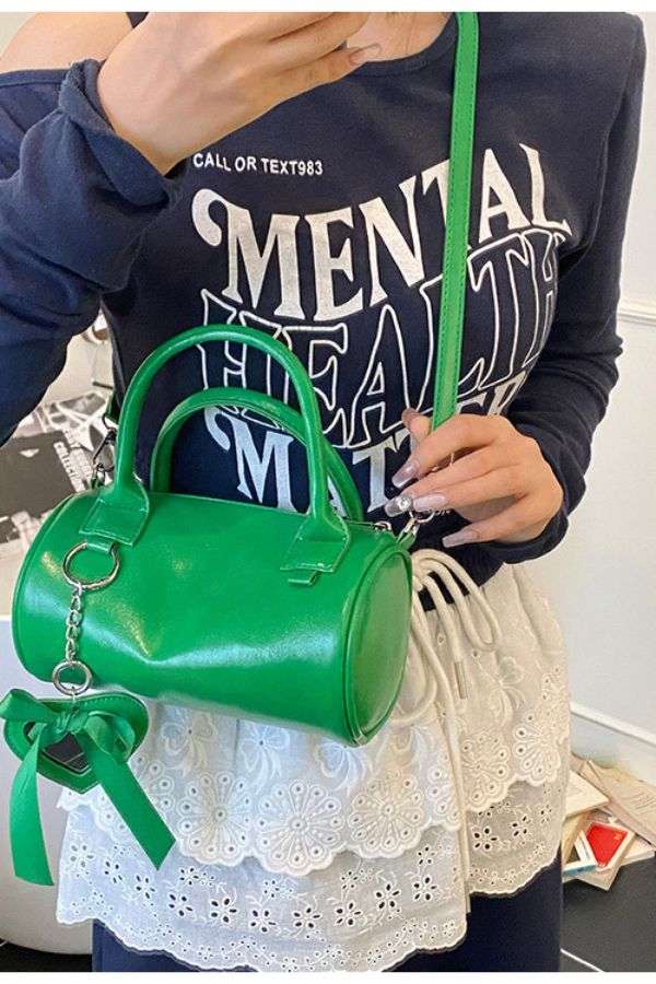 Handbag with Bow Keychain image 0