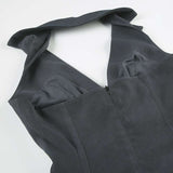 Sleeveless Button-Front Pleated Dress image 6