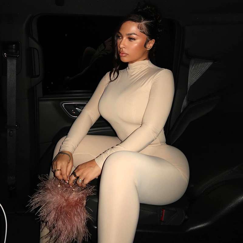 Chic Turtleneck Set with Long Sleeves image 2