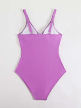Ruched One-Piece Swimsuit image 6