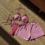 Chic Striped Beach Set image 4