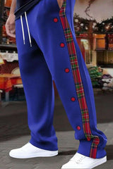 Mens Sweatpants Joggers Trouser - S, Marine Blue image