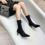 Lace-up Ladies Shoes Stiletto High Heel Sandal image 3