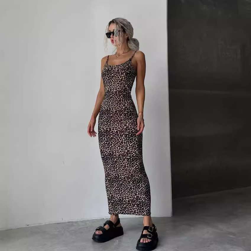 Leopard Print Maxi Dress image 2