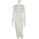 Femme Elegance Midi Dress image 3