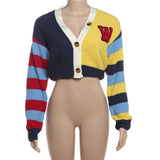 Varsity Pop Knit Cardigan image 1