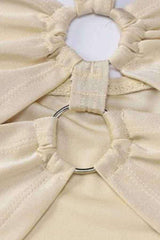 Sexy Halter Neck CutOut Side Slit Sleeveless Maxi Dress image 6