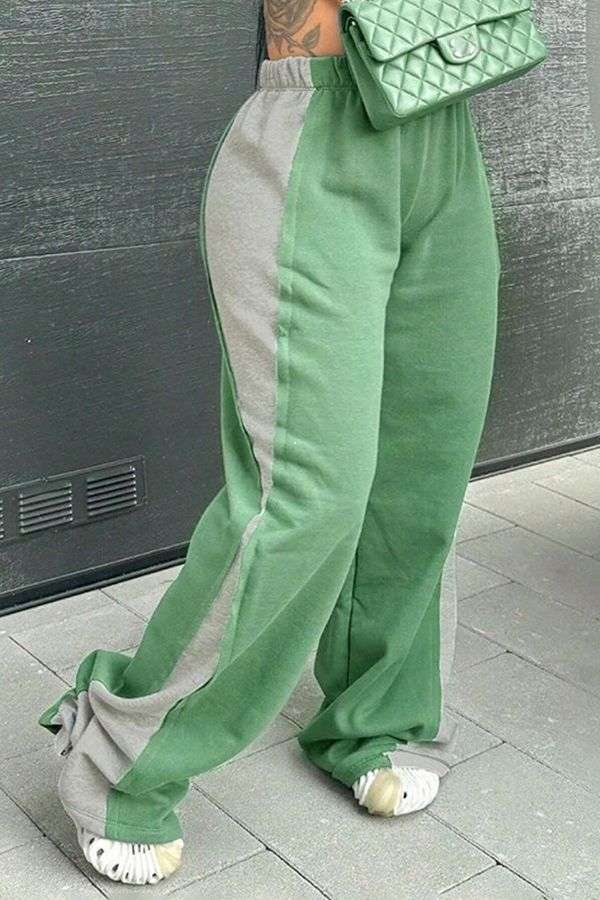 Block Casual Daily Sweatpants image 1