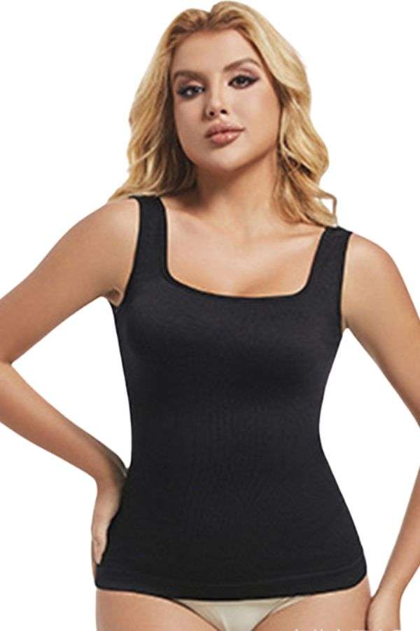 Seamless Ribbed Shaping Tank Top image 0